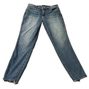 Kut from the Kloth Women's Size 12 High Rise Ankle Skinny Jeans Blue